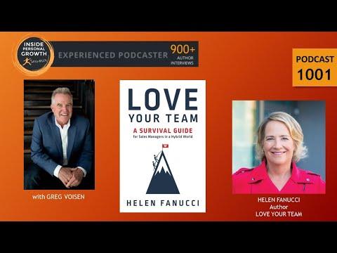 Podcast 1001: Love Your Team: A Survival Guide for Sales Managers in a Hybrid World with Helen Fanucci