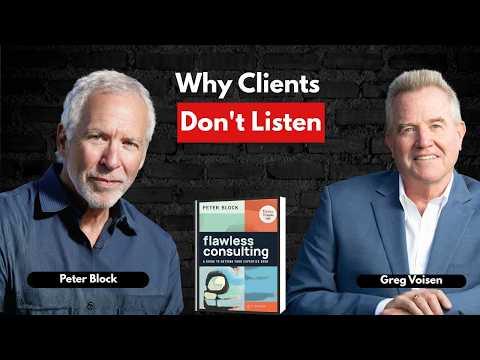 Podcast 1319: Flawless Consulting: A Guide to Getting Your Expertise Used by Peter Block