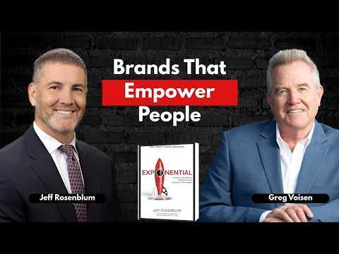 Podcast 904:  Exponential: Transform Your Brand by Empowering Instead of Interrupting with Jeff Rosenblum