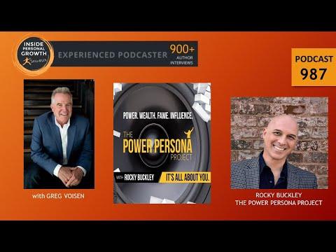 Podcast 987: The Power Persona Project with Rocky Buckley