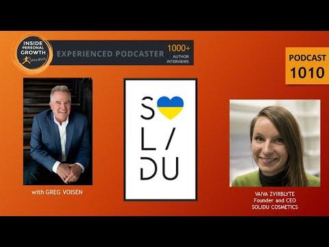 Podcast 1010: Solid Shampoo's Change Our Environmental Footprint-Listen to my Interview with CEO Vaiva at SolidU about How You Can Lessen Your Use of Plastic Waste