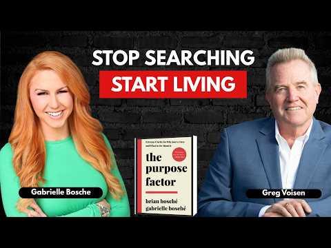 Podcast 1300: The Purpose Factor: Extreme Clarity for Why You're Here and What to Do About It by Gabrielle Bosche