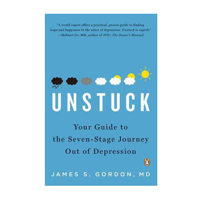Podcast 60: Unstuck: Your Guide to the Seven-Stage Journey Out of Depression with Dr. James Gordon