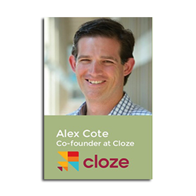 Podcast 541: Cloze Customer Relationship Cloud Based Software with Alex Cote